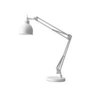 Job bordlampe - Hvid/matt