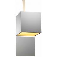 Cube Navneplade 15 cm hvid