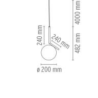 IC Lights S1 pendel krom