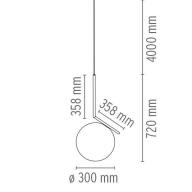 IC Lights S2 pendel krom