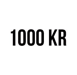 Skaffevare 1000kr