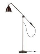 Bl4 gulvlampe sort messing/sort messing