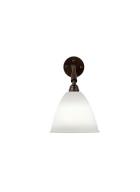BL7 vglampe sort messing/porceln