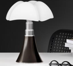 Mini Pipistrello 1965 Bordlampe Mrkebrun