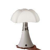 Mini Pipistrello 1965 Cordless Bordlampe Mrkebrun