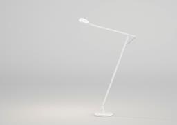 String F1 Gulvlampe Hvid/Silver