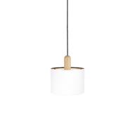 Paso Wood pendel 25 Eg-sort-hvid