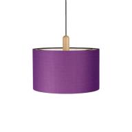 Paso Wood pendel 50 UNI Eg-sort-lilla