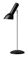 Oblique bordlampe sort blank