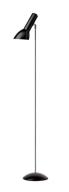 Oblique gulvlampen sort