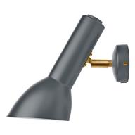 Oblique vglampe messing flintgr