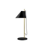 Yuh bordlampe, sort/messing