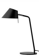 Office bordlampe mat sort