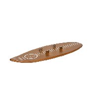 Mr. Wattson Table Stand - Surfboard, Ash