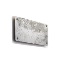 RRHAT NAMEPLATE GALVANIZED STEEL