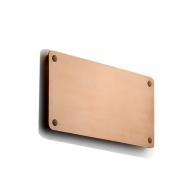 RØRHAT NAMEPLATE COPPER RAW