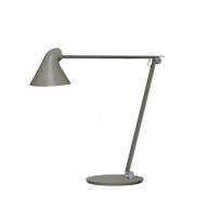 NJP bordlampe mrk alu gr 3000k