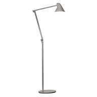NJP Gulvlampe Mrk alu gr 3000k