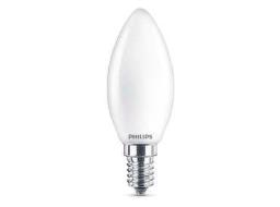 Philips LED Kerte E14 4,3W Glas Classic Frosted