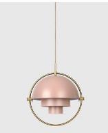 Multi-Lite pendel messing/Rosa