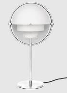 Multi-lite bordlampe Chrome/White