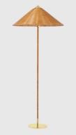 9602 Gulvlampe, wicker