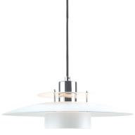 Srup pendel 40 - Hvid/krom