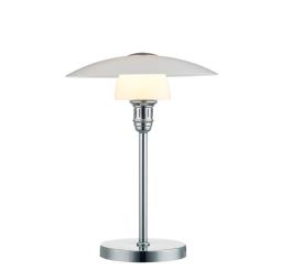 Bohus bordlampe 35 - opal/krom