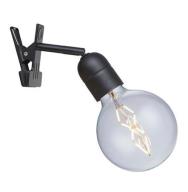 Elegance clipslampe - sort