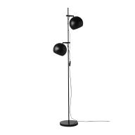 Ball Gulvlampe Double Matt Sort 1