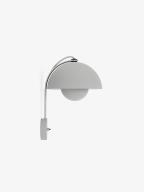 Flowerpot vglampe VP8 Mat light grey