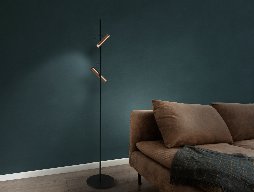 Spirit F1 Gulvlampe Sort Rose Gold 2