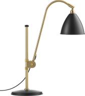 BL 1 Bordlampe Sort Skrm+Base Messing stang 1