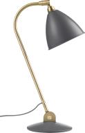 BL 2 Bordlampe Gr Skrm+Base Messing stang 1