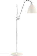 BL 3 Gulvlampe 21 Soft Hvid Skrm + base Krom Stang