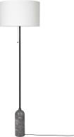 Gravity Gulvlampe Gr Marmor Hvid Skrm