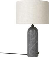 Gravity Bordlampe Small Gr Marmor Canvas Skrm 1