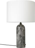 Gravity Bordlampe Large Gr Marmor Hvid Skrm 1