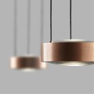 Orbit pendent 2 Rose gold