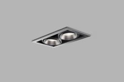 GHOST+ 2 2X10W LED TITANIUM