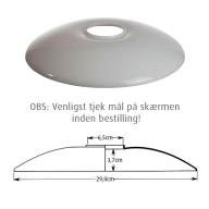 PH 3/2, Glas overskrm til pendel