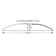 PH 4-3 Glas, overskrm m/topplade