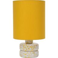 Stacks 2 lemon-gul bordlampe