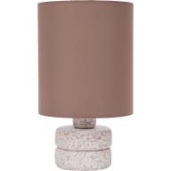 Stacks 2 peach-rosa bordlampe