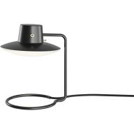 AJ Oxford H28 sort metal / opal glas bordlampe