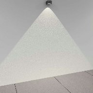 Frey Single IP65 sort vglampe
