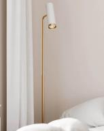 Puls mat hvid gulvlampe
