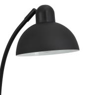 Eric sort/marmor bordlampe