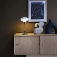 Morph 21 hvid bordlampe