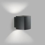Mirage Wall 1+ sort væglampe
